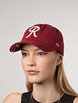 Бейсболка AMERICAN NEEDLE арт. SMU695A-SER Seattle Rainiers Raglan MILB (темно-красный)